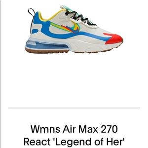 RARE Nike Air Max 270 React